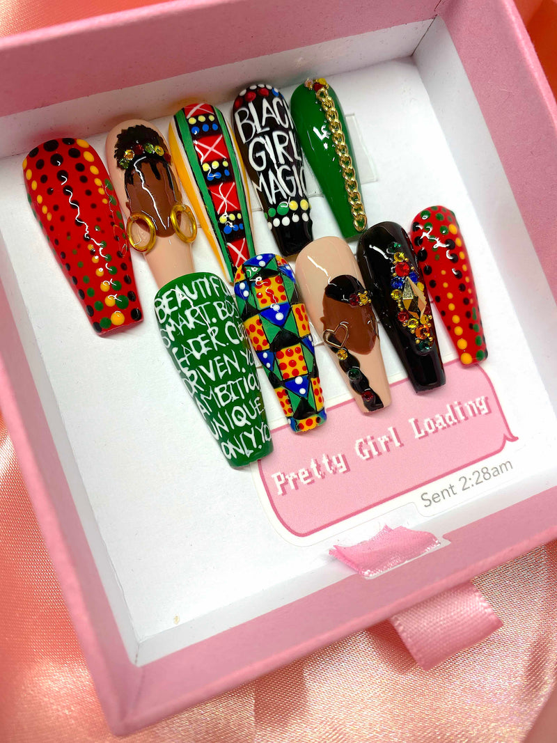 Louis Vuitton Press on Nails 