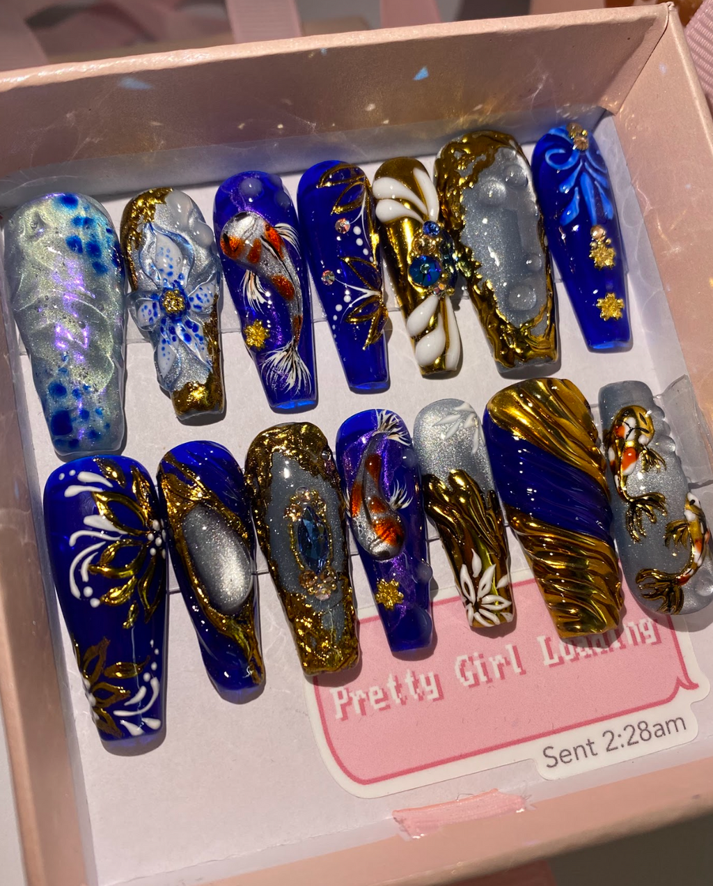 Good Fortune Press-On Nails