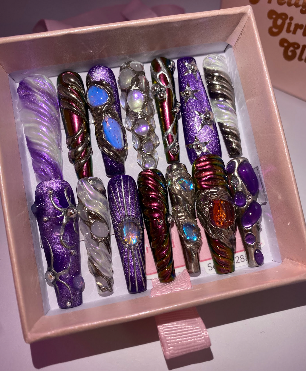 Galactic Queen Press-On Nails