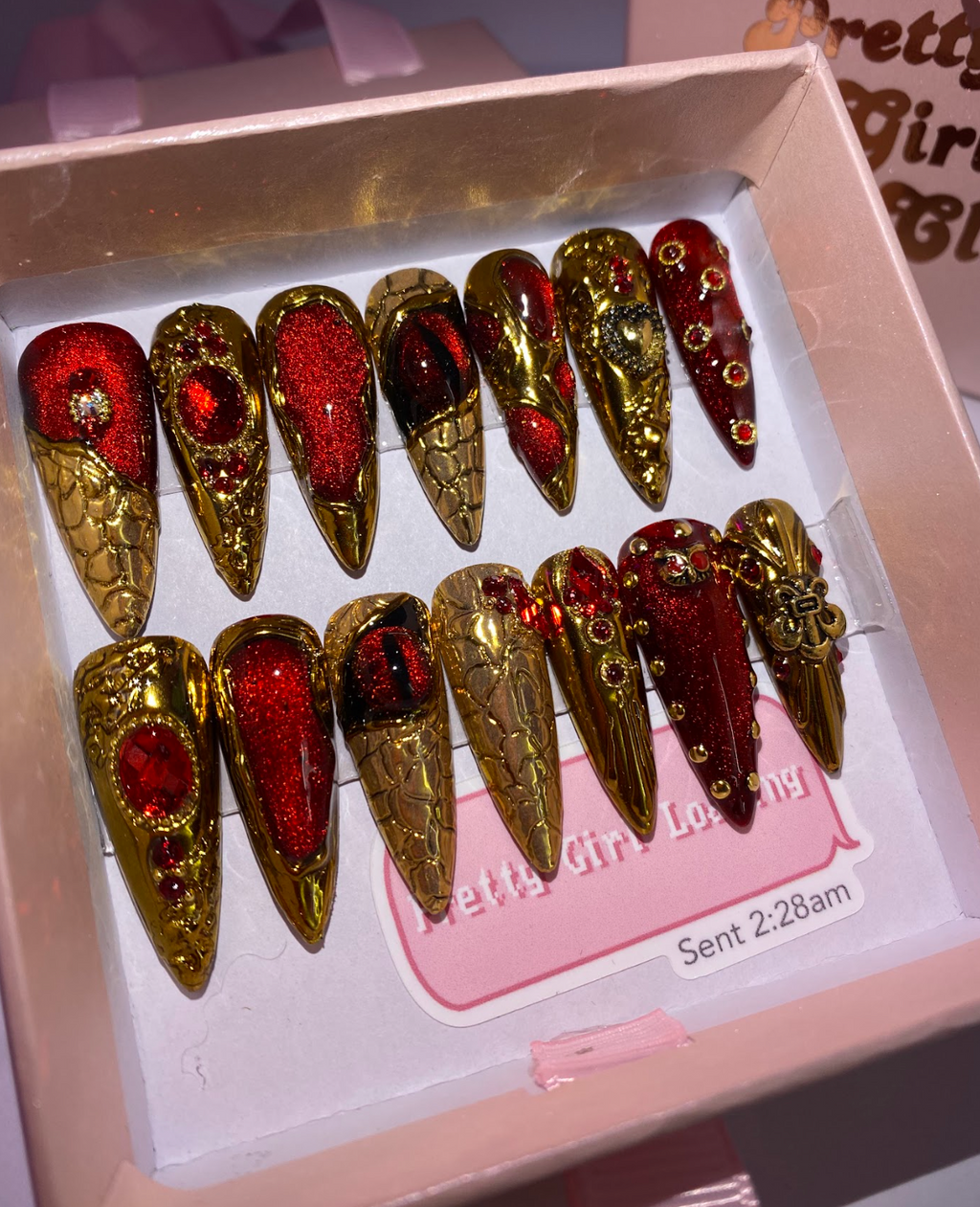 Dragon of Thrones Press-On Nails