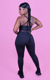 Sweat it Out 2-Piece Black